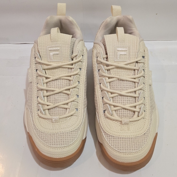 Fila Womens Disruptor 2 Woven Lace Up Athletic Sneakers - Picture 4 of 8